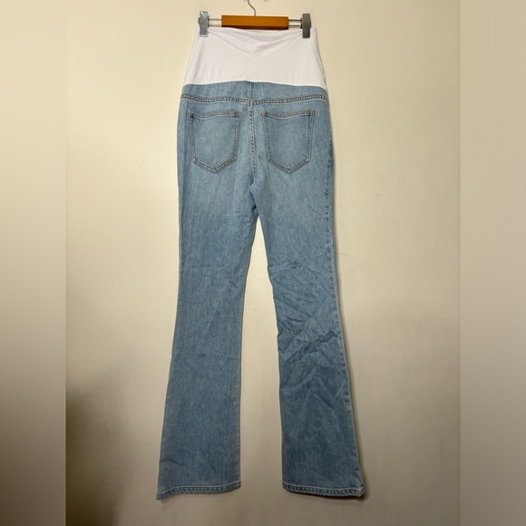 Hatch high rise flare jeans 28 maternity - Picture 2 of 7